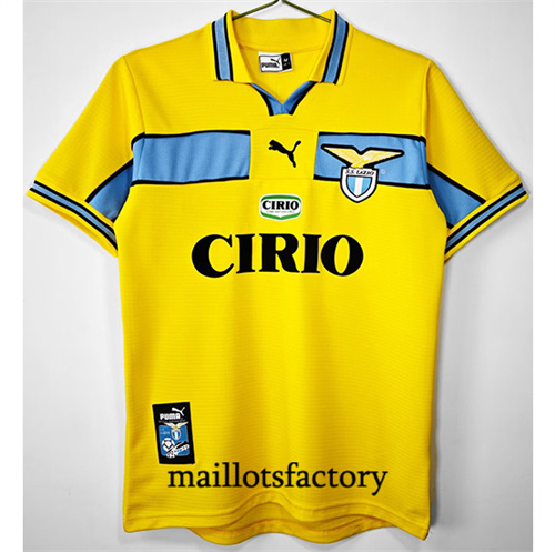 Achetez Maillot du Retro Lazio 1998-99 yellow