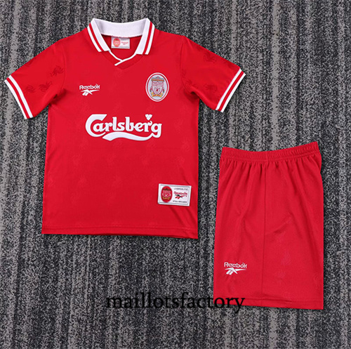 Grossiste Maillot du Retro Liverpool Enfant 1996-97 Domicile