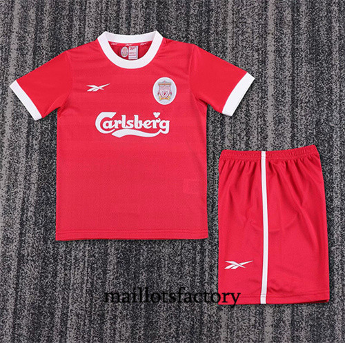 Soldes Maillot du Retro Liverpool Enfant 1997-98 Domicile