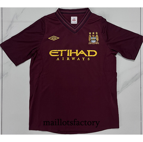 Nouveau Maillot du Retro Manchester City 2012-13 Exterieur
