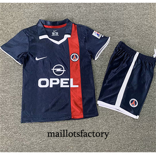 Grossiste Maillot du Retro PSG Enfant 2002 Domicile