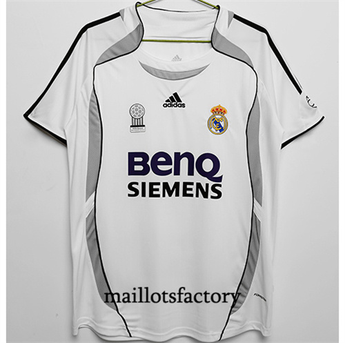 Nouveau Maillot du Retro Real Madrid 2006-07 Domicile