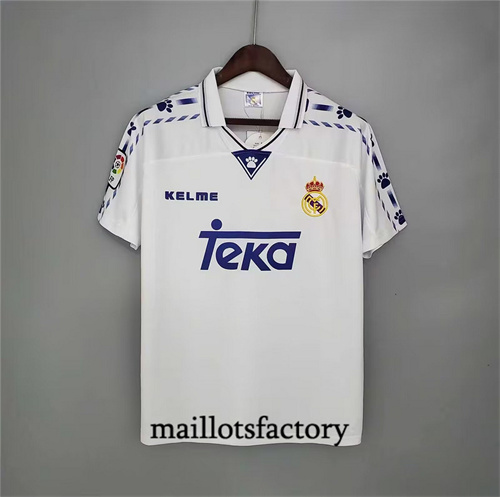 Site Maillot du Retro Real Madrid 1996-97 Domicile