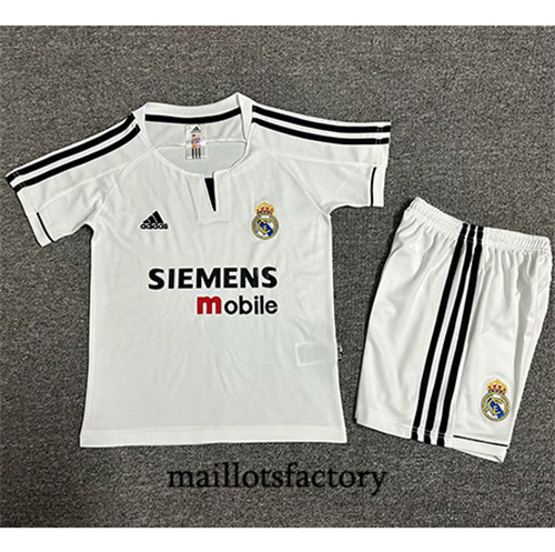 Achetez Maillot du Retro Real Madrid Enfant 2003-04 Domicile