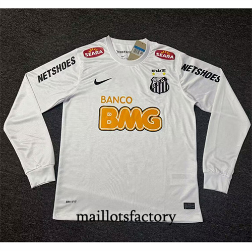 Grossiste Maillot du Retro Santos 2011-12 Domicile Manche Longue