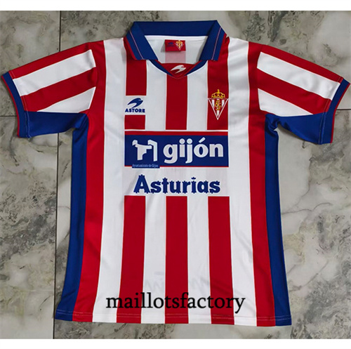 Soldes Maillot du Retro Sporting Gijon 2002-03 Domicile
