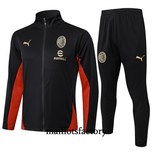 Achetez Veste Survetement AC Milan 2024/25 noir