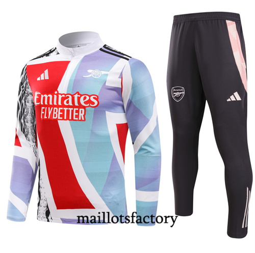Site Survetement Arsenal 2024/25 rouge