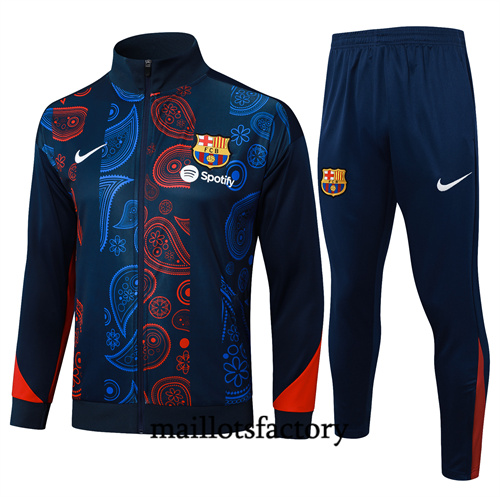 Achetez Veste Survetement Barcelone 2024/25 bleu royal