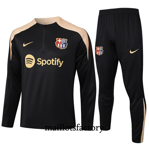 Soldes Survetement Barcelone 2024/25 noir