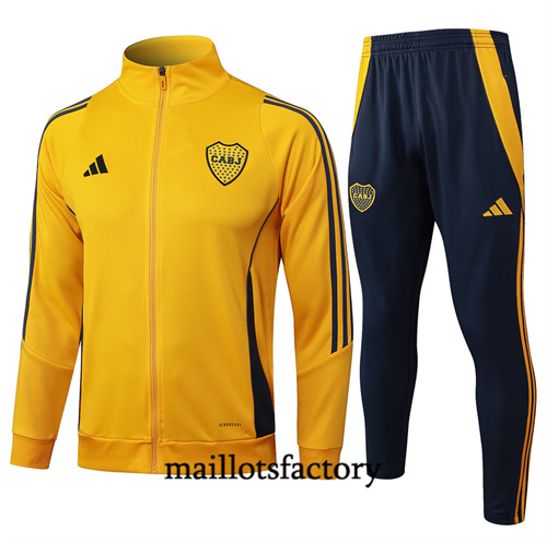 Achetez Veste Survetement Boca Juniors 2024/25 jaune