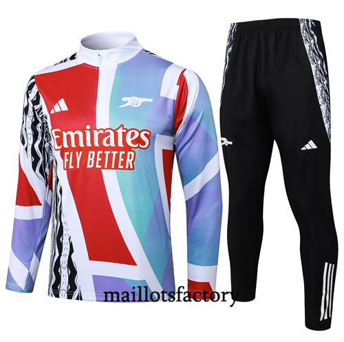 Site Survetement Enfant Arsenal 2024/25 Blanc