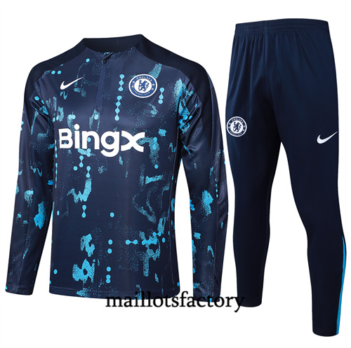 Nouveau Survetement Enfant Chelsea 2024/25 bleu royal