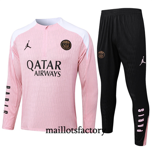 Grossiste Survetement Enfant Paris Saint Germain 2024/25 rose