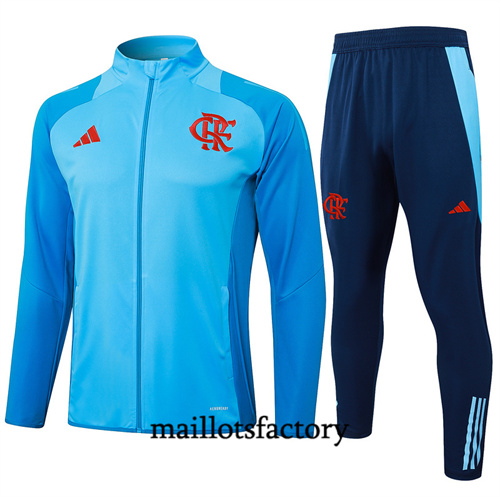 Soldes Veste Survetement Flamengo 2024/25 bleu