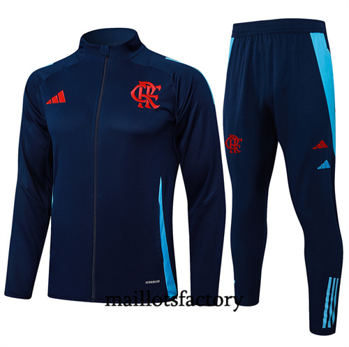 Grossiste Veste Survetement Flamengo 2024/25 bleu royal