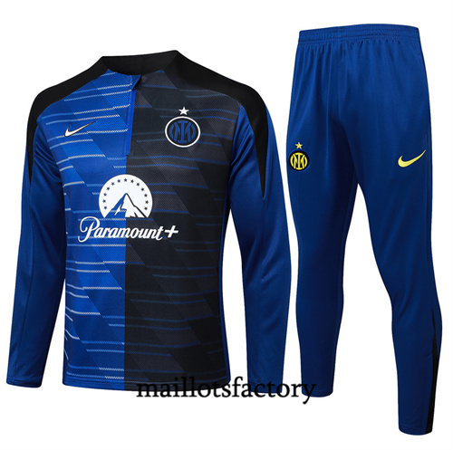 Grossiste Survetement Inter Milan 2024/25 bleu