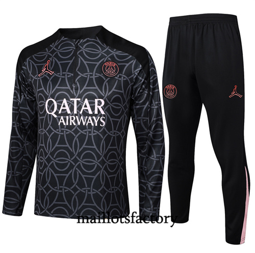 Achetez Survetement Paris Saint Germain 2024/25 noir