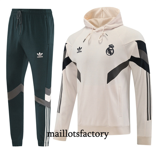 Achetez Veste Survetement Real Madrid à capuche 2024/25 rose