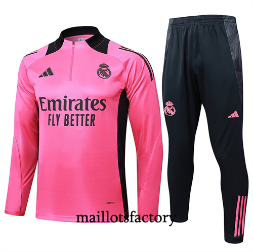 Grossiste Survetement Real Madrid 2024/25 rose