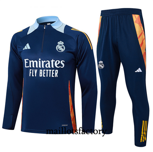 Nouveau Survetement Real Madrid 2024/25 bleu