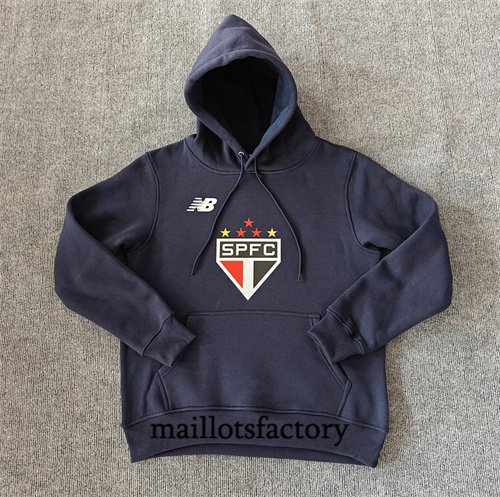 Soldes Veste Sweat A Capuche Sao Paulo 2024/25 bleu