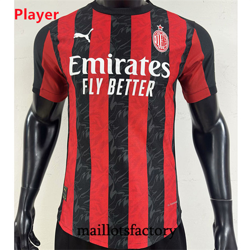 Maillot du AC Milan Player 2025/26 Domicile