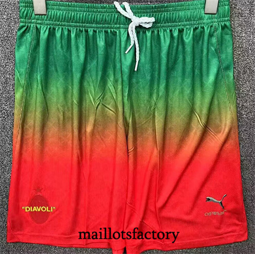 Maillot du AC Milan Short 2025/26 co-marqué Rouge