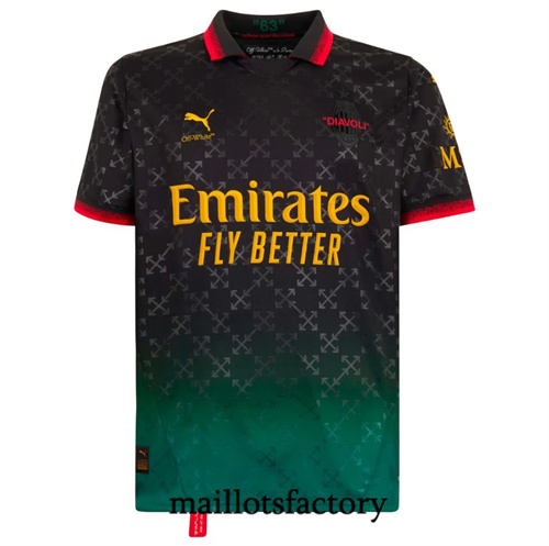 Maillot du AC Milan 2024/25 Fourth Off Blanc/Noir