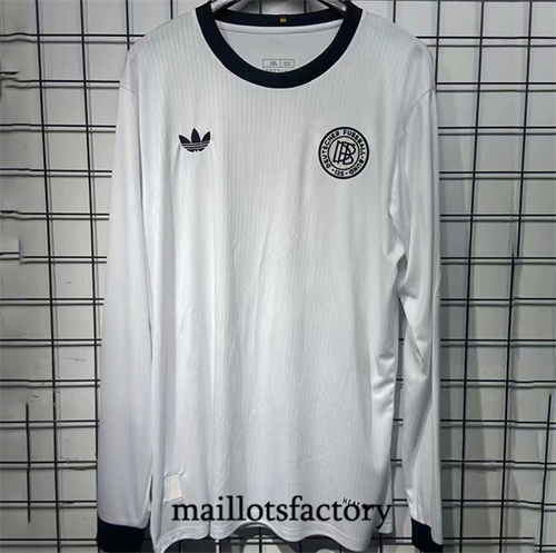 Maillot du Allemagne 2025/26 120e anniversaire Manche Longue Blanc