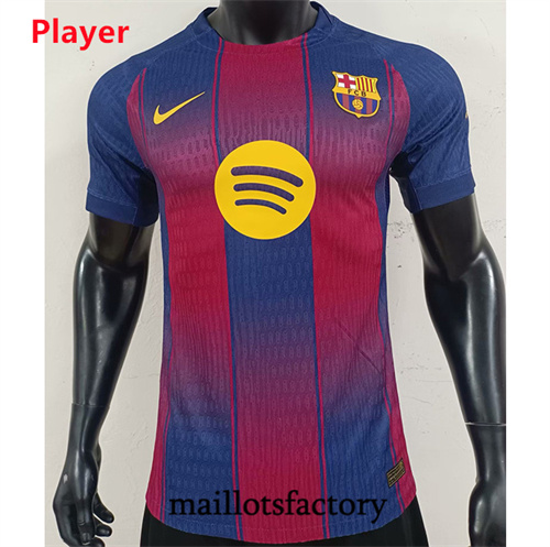 Maillot du Barcelone Player 2025/26 Rouge