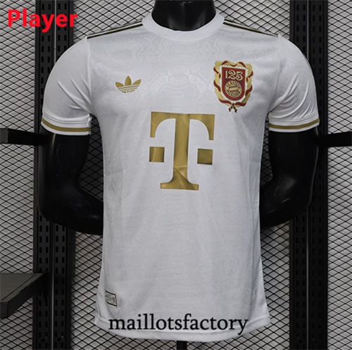 Maillot du Bayern Munich Player 2024/25 125e anniversaire Blanc