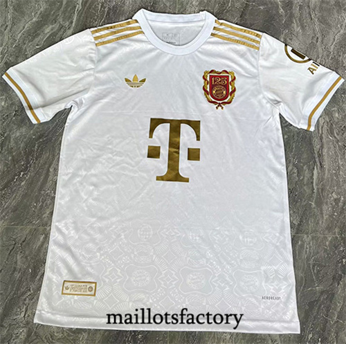 Maillot du Bayern Munich 2025/26 125e ​​anniversaire Blanc