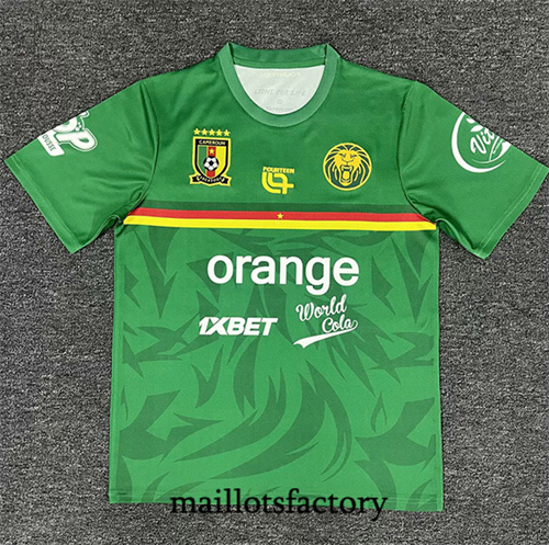 Maillot du Cameroun 2025/26 Training Vert
