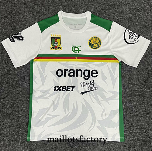 Maillot du Cameroun 2025/26 Training Blanc