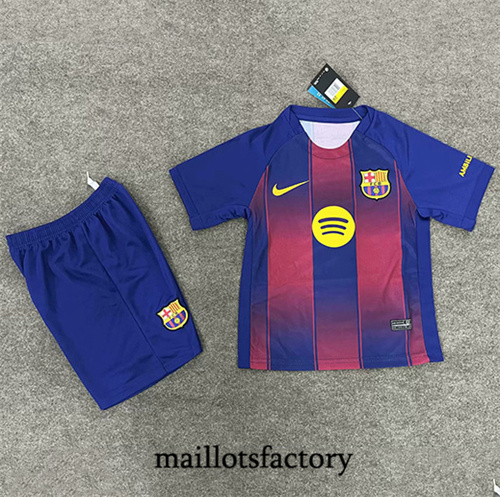 Maillot du Barcelone Enfant 2025/26 Rouge
