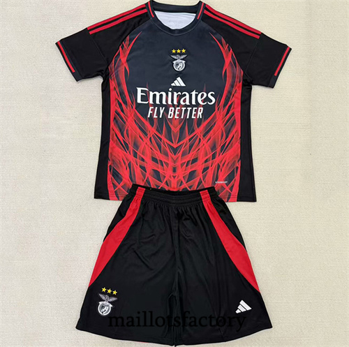 Maillot du Benfica Enfant 2025/26 Noir