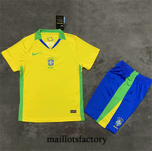 Maillot du Bresil Enfant 2025/26 Domicile