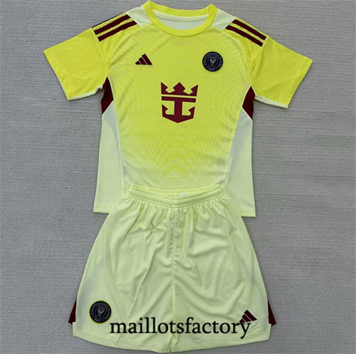 Maillot du Inter Miami Enfant 2025/26 Gardien De But Jaune