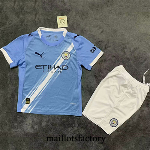 Maillot du Manchester City Enfant 2025/26 Bleu