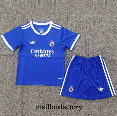 Maillot du Real Madrid Enfant Bleu 2025/26