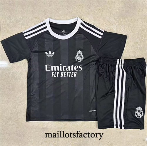Maillot du Real Madrid Enfant 2025/26 Gardien de but Noir