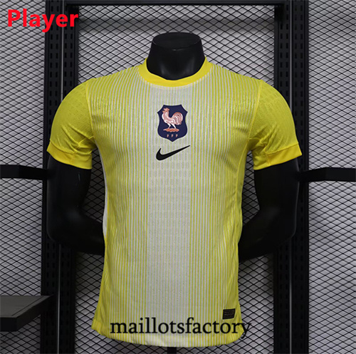 Maillot du France Player 2025/26 Gardien de but Jaune