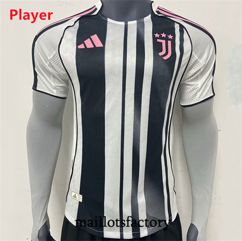 Maillot du Juventus Player 2025/26 Noir/Blanc