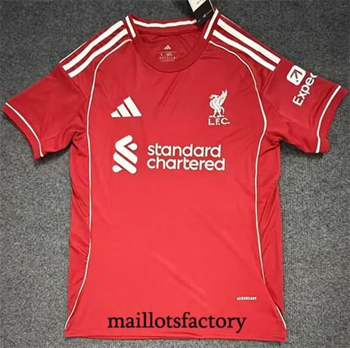 Maillot du Liverpool 2025/26 Domicile
