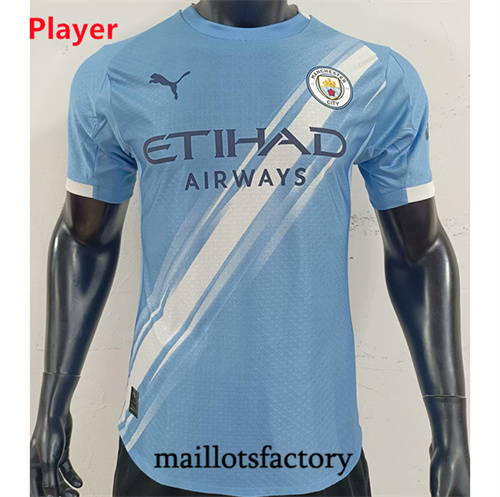 Maillot du Manchester City Player 2025/26 Bleu