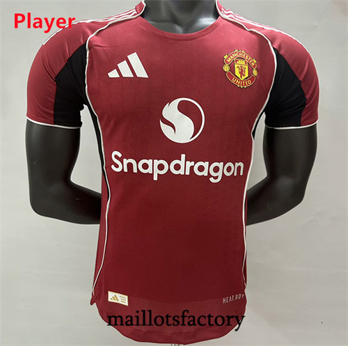 Maillot du Manchester United Player 2025/26 Domicile