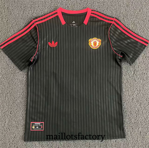 Maillot du Manchester United 2025/26 Training Noir