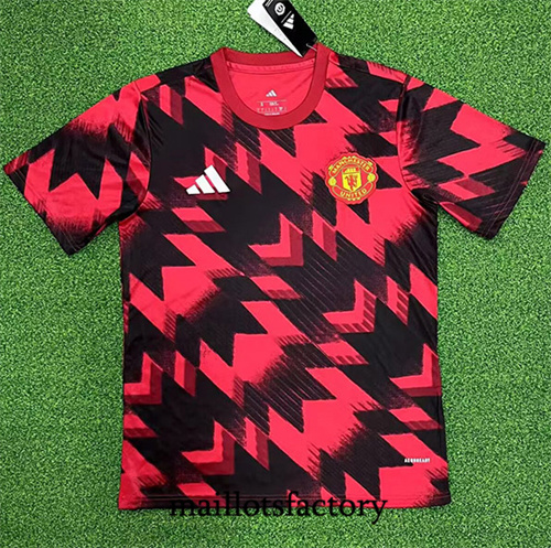 Maillot du Manchester United 2025/26 Training Rouge