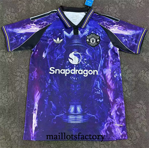 Maillot du Manchester United 2025/26 Special Gold Cup